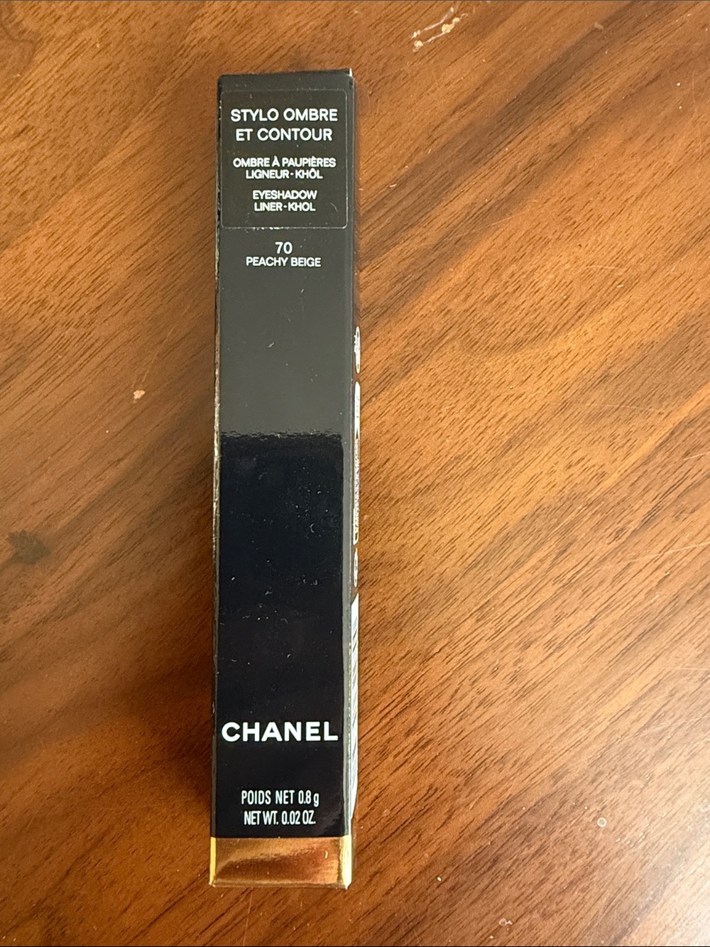 CHANEL Stylo Ombre Et Contour Eyeshadow Liner - Peachy Beige 70 new